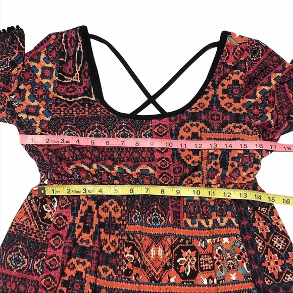 Scully Printed Bell Sleeve Dress - Picture 10 of 12